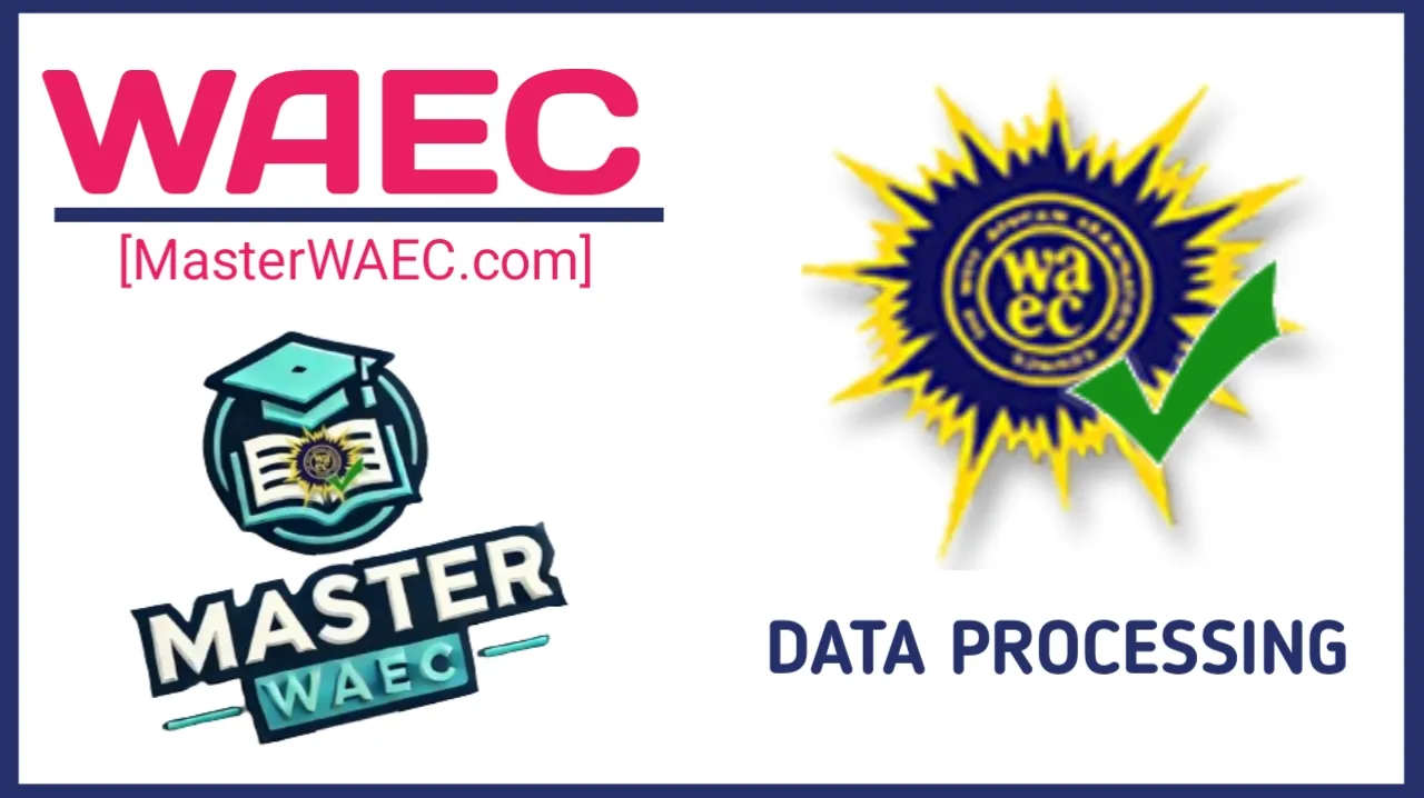 2025 WAEC Data Processing Questions and Answers