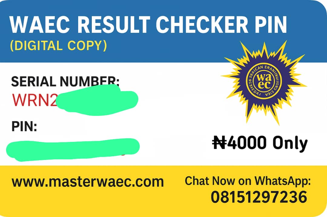 Buy WAEC RESULT